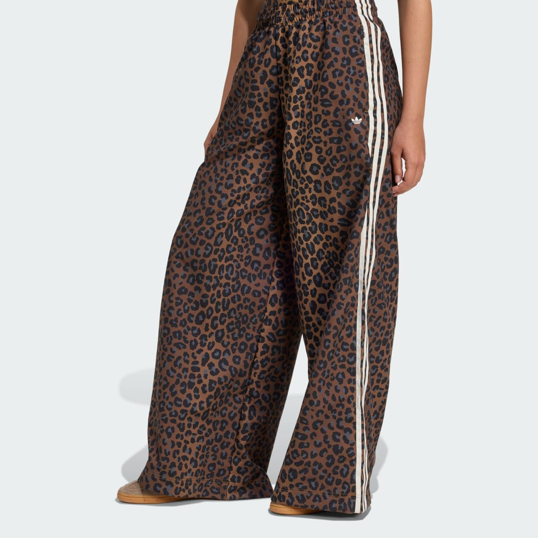 Adidas Leopard Firebird Oversized Track Pants