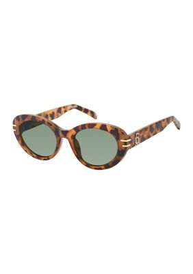 Steve Madden Milky Tortoise Cat-Eye Sunglasses