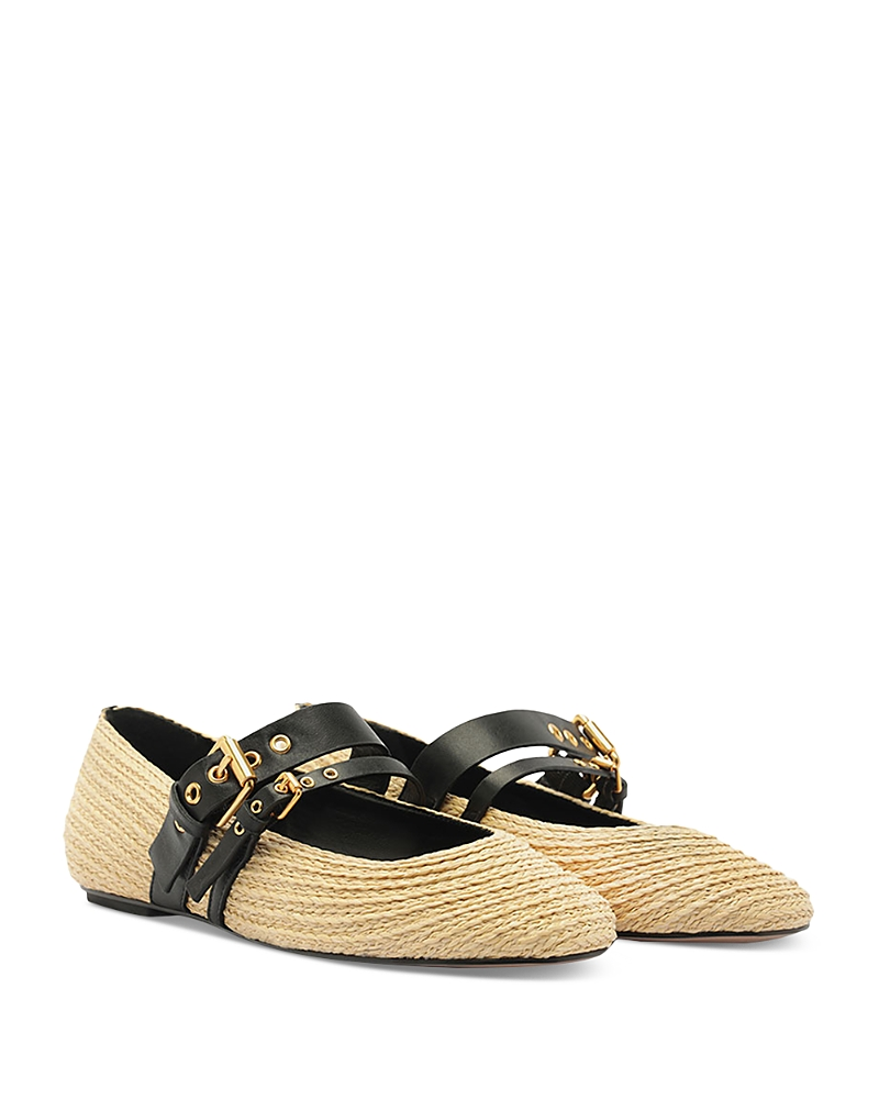 FARM Rio Raffia Ballet Flats
