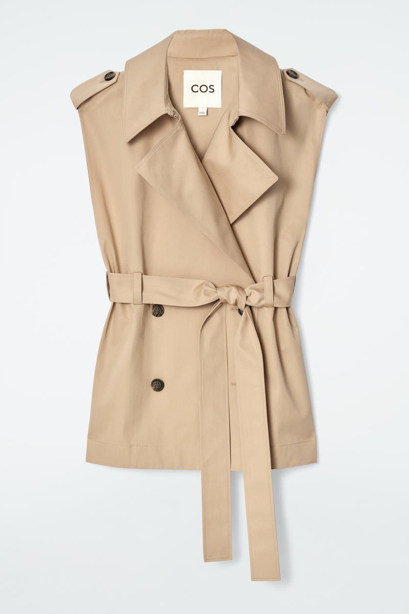 COS Sleeveless Hybrid Trench