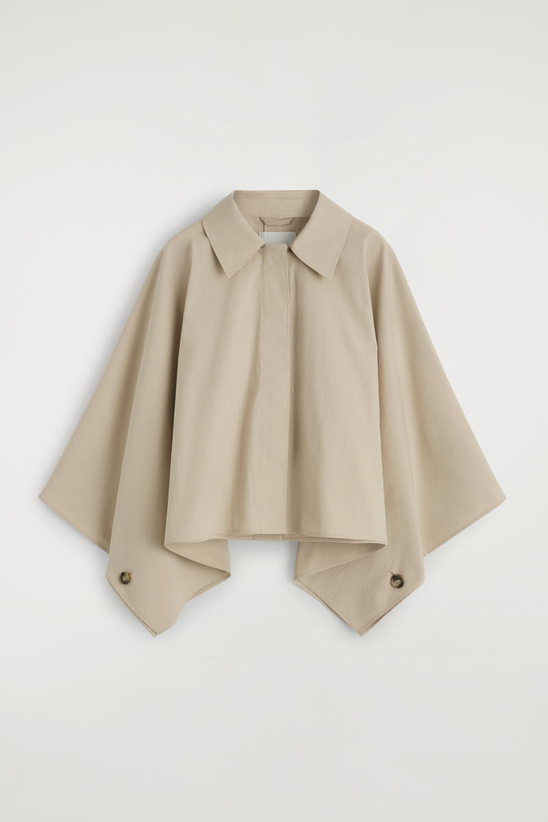 COS Cropped Trench Cape