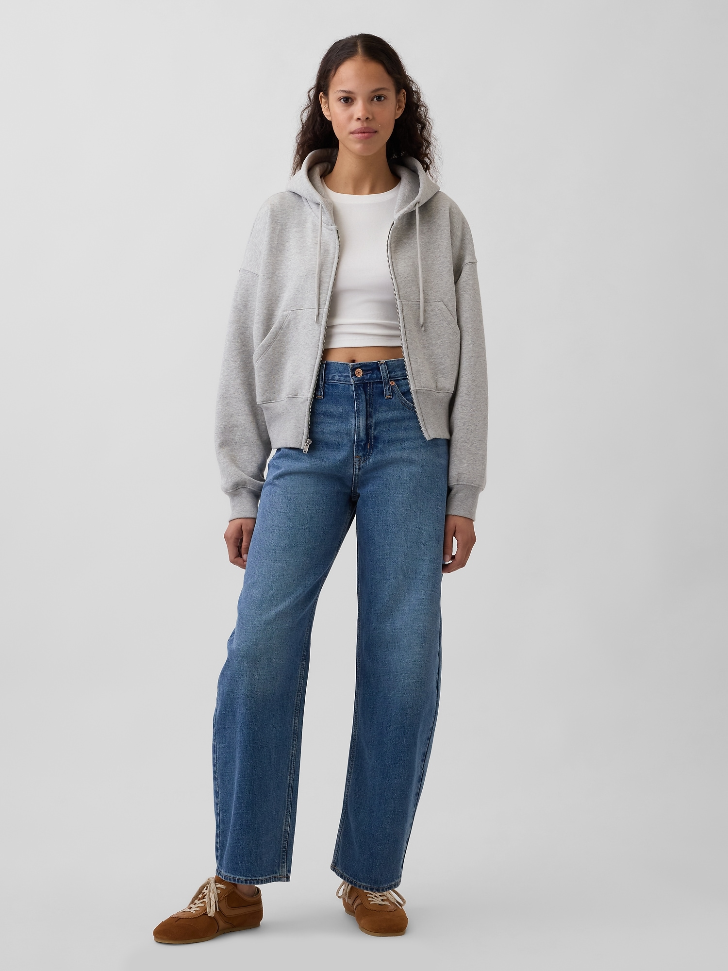 GAP High-Rise Barrel Jeans