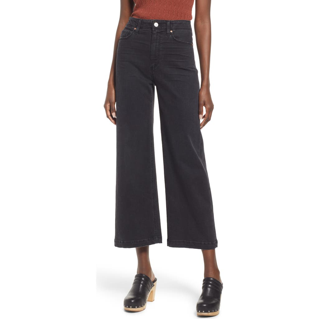 PAIGE Anessa High Waist Wide‑Leg Jeans