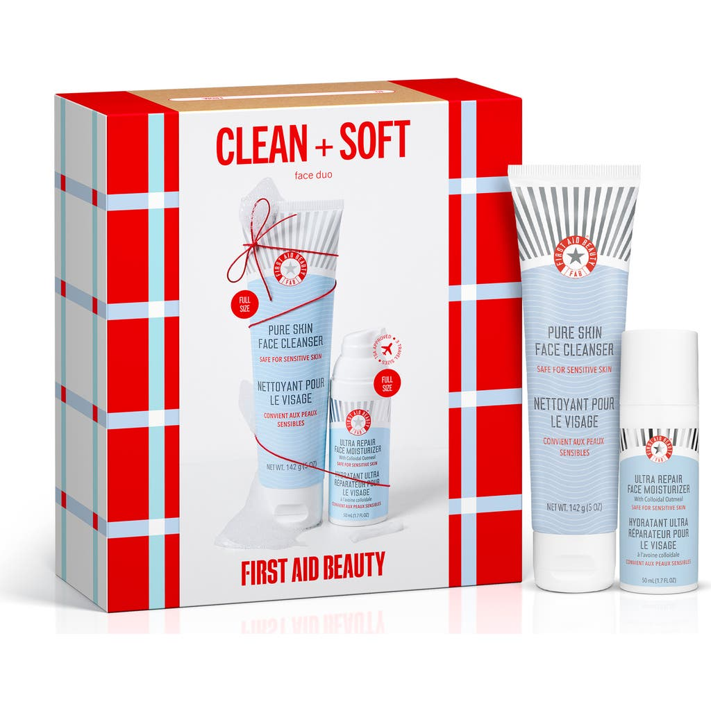 First Aid Beauty Clean + Soft Face Duo