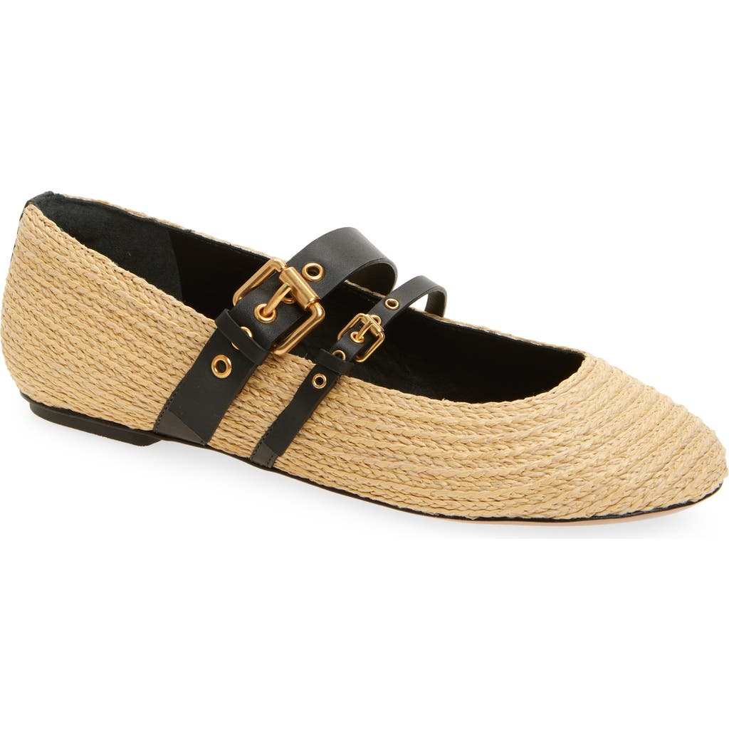 FARM Rio Raffia Ballet Flats